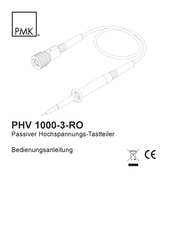 Pmk PHV 1000-3-RO Bedienungsanleitung