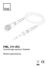 Pmk PML 311-RO Bedienungsanleitung