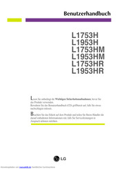 LG L1753H Benutzerhandbuch