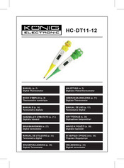 Konig Electronic HC-DT11-12 Anleitung