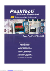 PeakTech 4975 Bedienungsanleitung