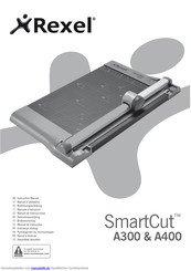 Rexel SmartCut A400 Bedienungsanleitung