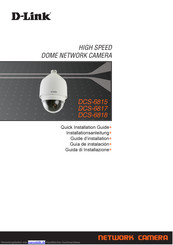 D-Link DCS-6818 Installationsanleitung