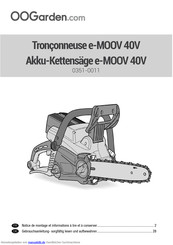 OOGarden e-MOOV 40V Gebrauchsanleitung