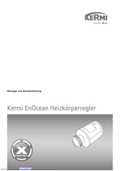 Kermi EnOcean Montage- Und Betriebsanleitung