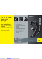 Jabra BT2020 Kurzanleitung