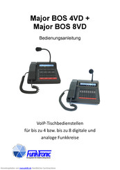 FunkTronic Major BOS 8VD Bedienungsanleitung