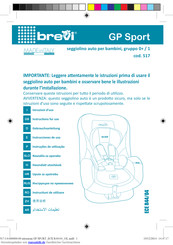 Brevi GP Sport Gebrauchsanleitung