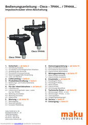 Cleco 7PHHA serie Bedienungsanleitung