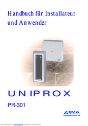 AEMA UNIPROX PR-301 Handbuch