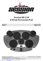 Musikhaus Kirstein Session  DD-110 Handbuch
