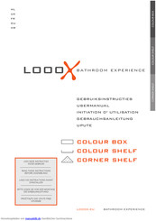 LOOOX COLOUR SHELF CSHELF80 Gebrauchsanleitung