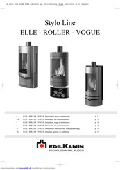 EdilKamin ROLLER Installations-, Betriebs- Und Wartungsanleitung