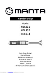 Manta HBL933 Bedienungsanleitung