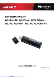 Buffalo NFINITI WLI-UC-G300HP Benutzerhandbuch