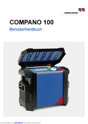 Omicron COMPANO 100 Benutzerhandbuch