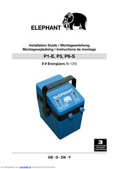 ELEPHANT P1-E Montageanleitung