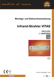 EOS VITAE Montage- Und Gebrauchsanweisung