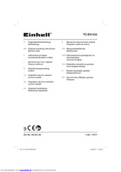 EINHELL TC-EH 500 Originalbetriebsanleitung