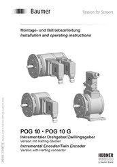 Baumer POG 10 G Montage- Und Betriebsanleitung