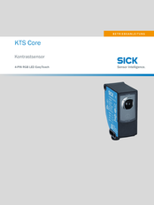 SICK KTS Core 4-PIN RGB LED EasyTeach Betriebsanleitung
