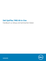 Dell OptiPlex 7460 All-in-One Einrichtungshandbuch