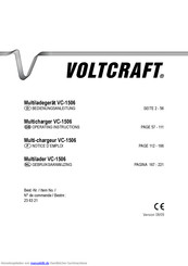VOLTCRAFT VC-1506 Bedienungsanleitung