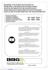 BBG MK6 Betriebs- Und Wartungsanleitung