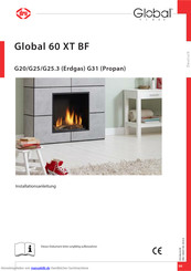 Global 60 XT BF Installationsanleitung