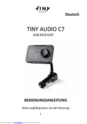 TINY AUDIO C7 Bedienungsanleitung