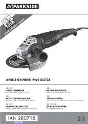 Parkside PWS 230 C3 Originalbetriebsanleitung