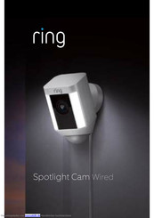 ring Spotlight Cam Wired Schnellstart