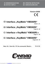 KeyMatic KM300RI Bedienungsanleitung