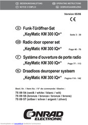 KeyMatic KM 300 IQ+ Bedienungsanleitung