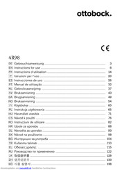 ottobock. 4R98 Gebrauchsanweisung