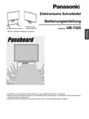 Panasonic Panaboard UB-5825 Bedienungsanleitung