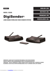 DigiSender DG300 Bedienungsanleitung