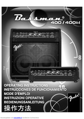 Fender Bassman 400H Bedienungsanleitung