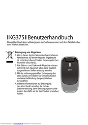 LG KG375 Benutzerhandbuch