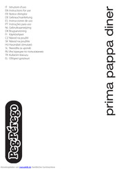 Peg-Perego Prima Pappa Diner Gebrauchsanleitung