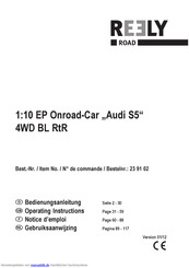 Reely ROAD Audi S5 Bedienungsanleitung