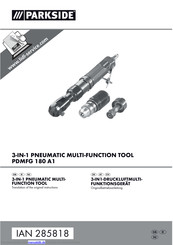 Parkside PDMFG 180 A1 Originalbetriebsanleitung