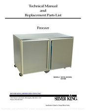 Silver King SKF48B Technisches Handbuch