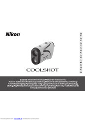 Nikon Coolshot Bedienungsanleitung