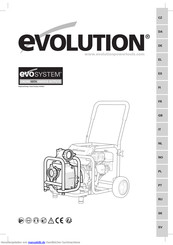 Evolution evo system PW3200 Originalhandbuch