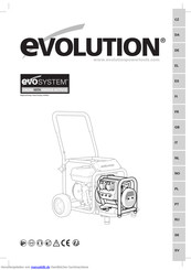 Evolution evo system GEN2800PUK Originalhandbuch