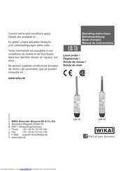 WIKA LS-10 Betriebsanleitung