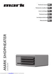Mark SHOPHEATER AR 1.1 Technisches Handbuch