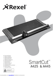 Rexel SmartCut A445 Bedienungsanleitung