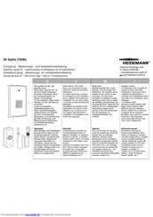 Heidemann HX Sound Bedienungs- Und Installationsanleitung